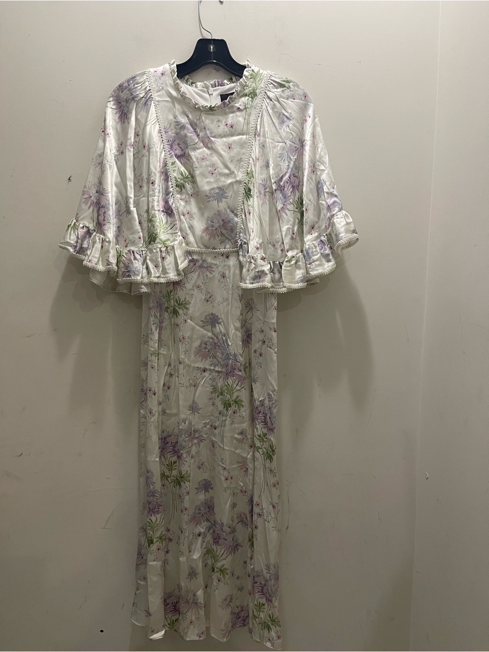 Needle & Thread Floral Ruffled Sleeve Maxi Dress